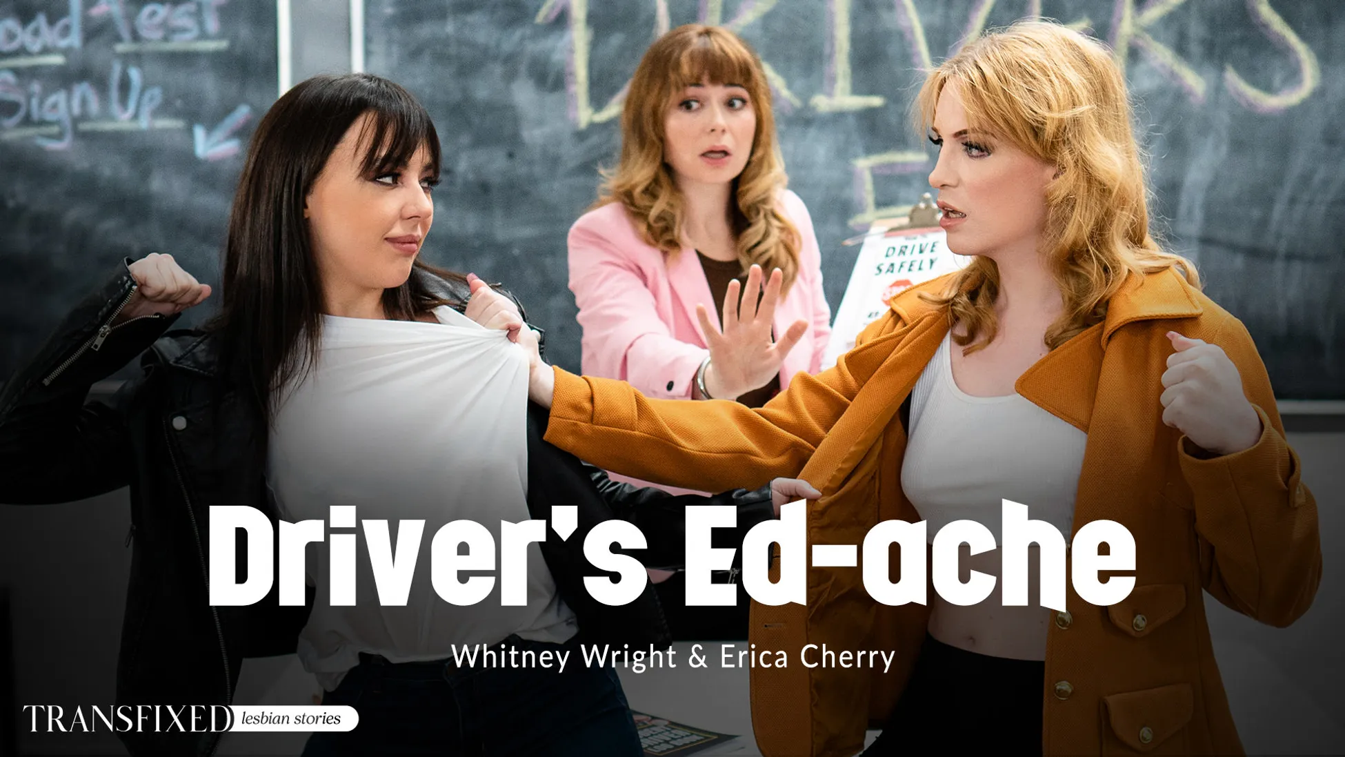 Transfixed Whitney Wright & Erica Cherry - Driver's Ed-ache - UpdatesZ