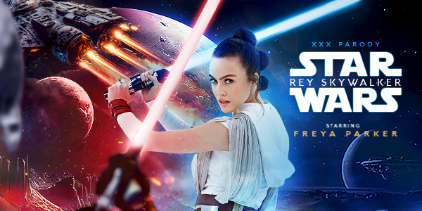 VR Conk Freya Parker Star Wars: Rey Skywalker (A XXX Parody)