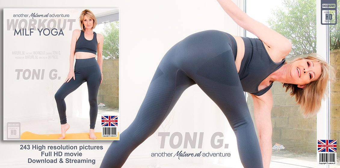 Mature nl Toni G. Workout MILF Yoga