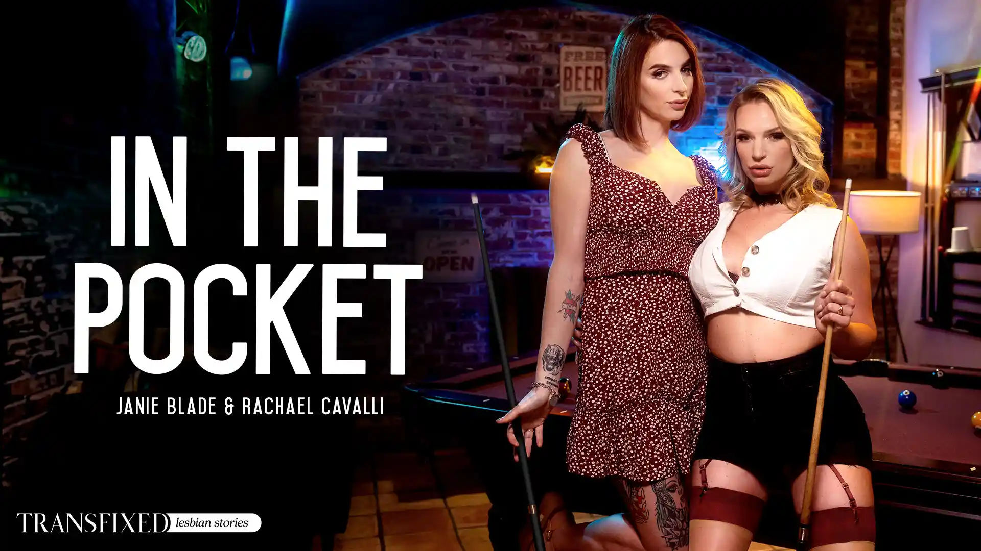Transfixed Rachael Cavalli & Janie Blade In The Pocket