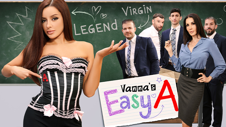 TeamSkeet Features Vanna Bardot, Shay Sights, Alexis Abbey Vanna's Easy A