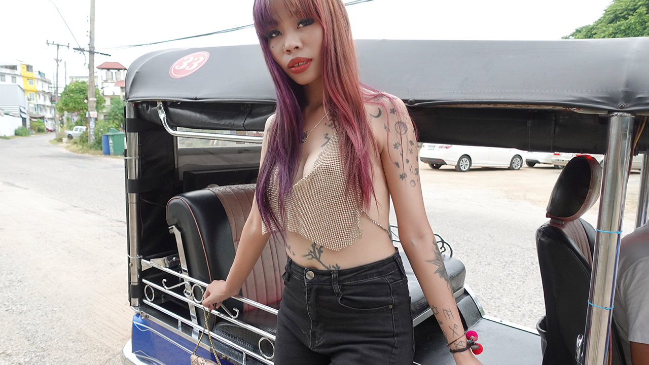 TukTuk Patrol MJ Pussy With Tattoos Equals Hardcore Fun For Stud