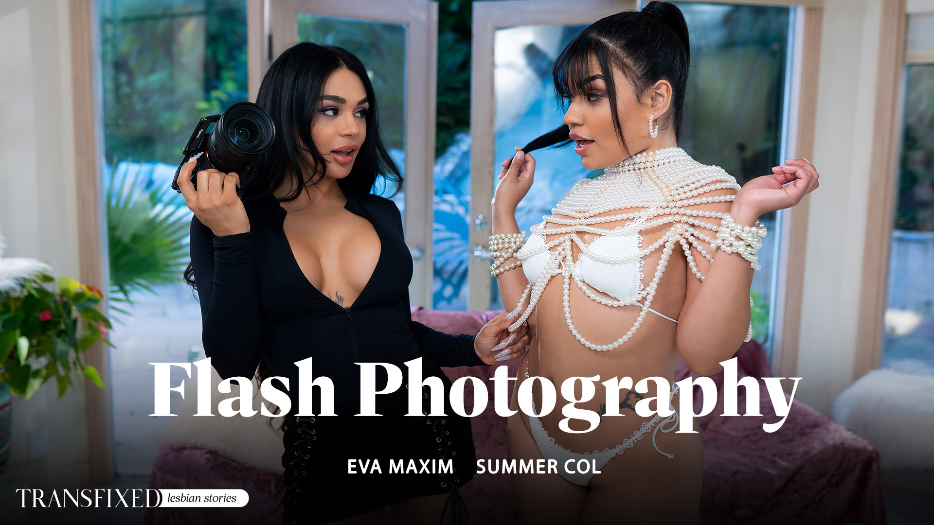 Transfixed Eva Maxim, Summer Col Flash Photography