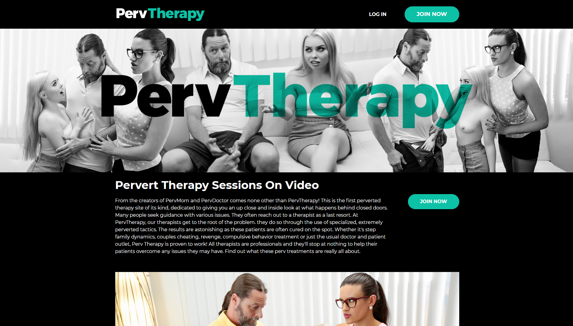 New Porn Site: Perv Therapy