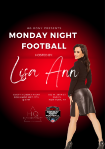 Lisa Ann Hosts Monday Night Football Every Week at Headquarters KONY