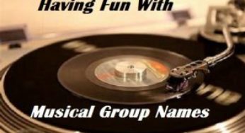  Having Fun with Musical Group Names