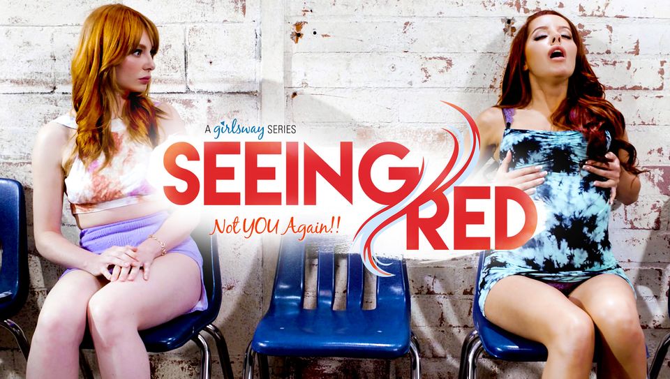 Girls Way Lacy Lennon & Vanna Bardot Seeing Red: Not YOU Again!!