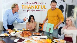 MyFamilyPies.com – Stepbrother Is Thankful For His Penis – S22:E3 added to MyFamilyPies.com