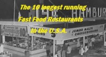 The 10 Oldest Fast Food Chains