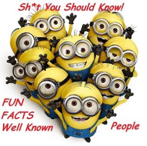 Little Known Fun Facts about Well Known People