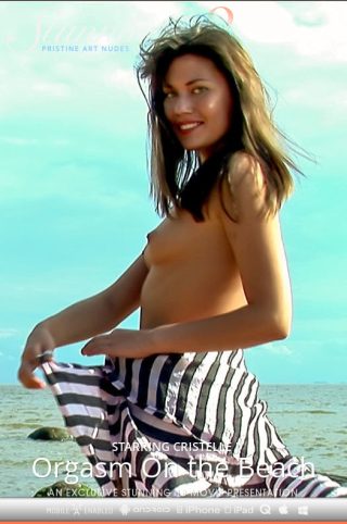 Cristelle – Orgasm On the Beach