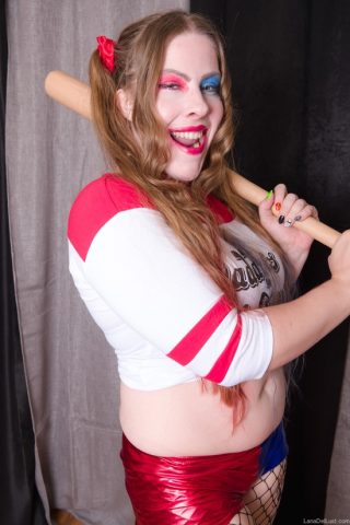 LanaDelLust Lana Del Lust – Puddin Harley Quinn Cosplay