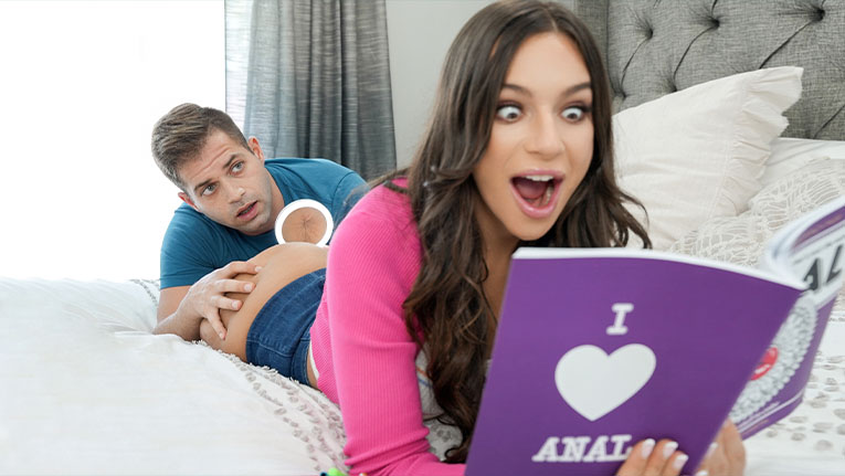 Teens Love Anal April Olsen Coloring With April