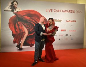 Sabien DeMonia Wins BIG at Live Cam Awards & Scores Ambassador Gig for Bucharest Summit