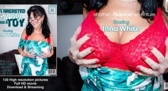 Mature.nl Inna White – Big Breasted Granny Finds A Toy