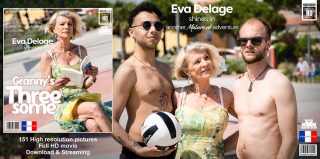 Mature.nl Eva Delage – Granny's Threesome