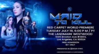 Sparks Entertainment Red Carpet Premiere for Maid to Kill Is Tomorrow Night