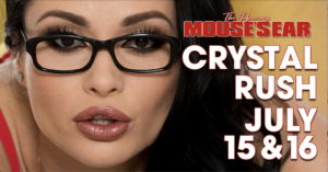 Crystal Rush Headlining at Mouse’s Ear in Johnson City, TN This Weekend