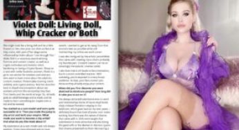 Violet Doll Scores 10-Page Feature in July Issue of ASN Lifestyle Mag