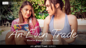 College Co-Eds Strike a Mutually Beneficial Arrangement in True Lesbian’s “An Even Trade”