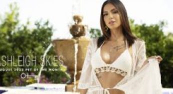 PENTHOUSE ANNOUNCES THEIR AUGUST PET OF THE MONTH IS ASHLEIGH SKIES