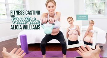 LifeSelector Alicia Williams – Fitness Casting With Petite Teen Alicia Williams