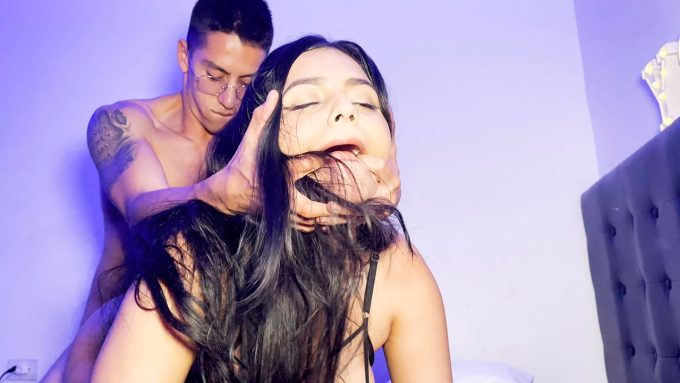 My slutty latina stepmom seduces me . Yennifer