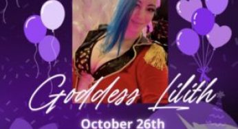 Goddess Lilith’s Live Birthday Stream Is Tomorrow