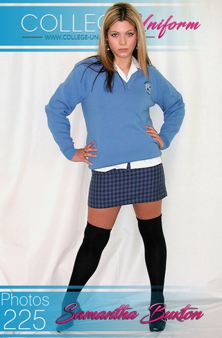 College-Uniform Samantha Buxton – Test Shoot One