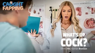 AdultTime CaughtFapping Emma Hix & Nathan Bronson – What's Up Cock? <i class=