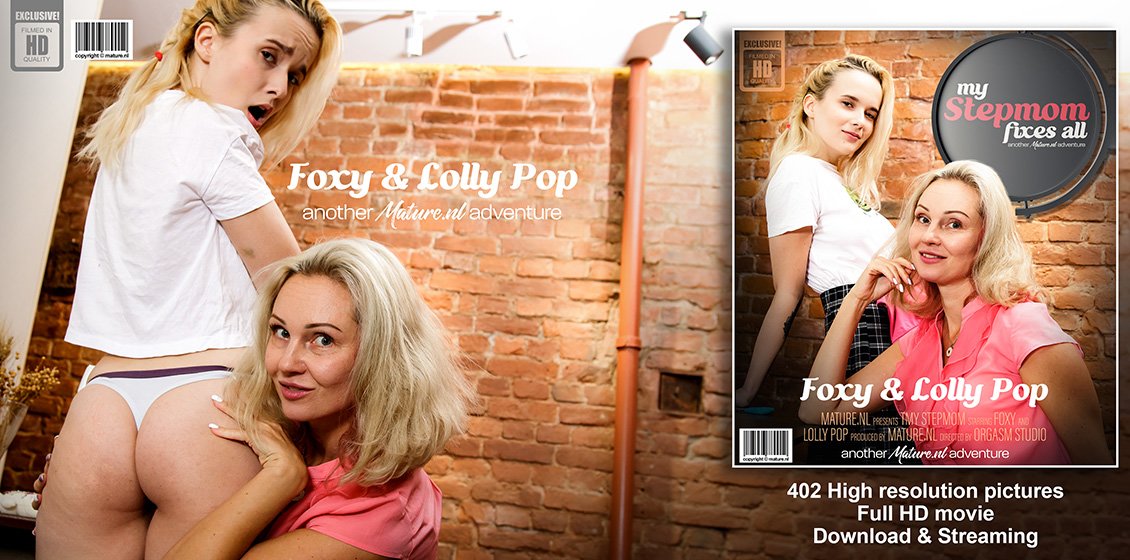 Mature.nl Foxy & Lolly Pop – My Stepmom Fixes All