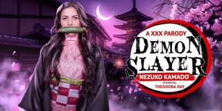 VRConk Theodora Day – Demon Slayer: Nezuko Kamado (A XXX Parody) <i class=