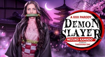 VRConk Theodora Day – Demon Slayer: Nezuko Kamado (A XXX Parody) <i class="fas fa-vr-cardboard"></i>