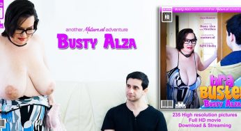 Mature.nl Busty Alza – Bra Buster Busy Alza