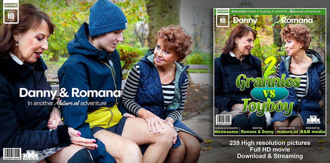 Mature.nl Danny & Romana – 2 Grannies vs Toyboy