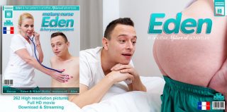 Mature.nl Eden – Mature Nurse Eden & Her Young Patient