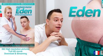 Mature.nl Eden – Mature Nurse Eden & Her Young Patient