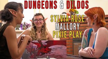 GirlsOutWest Mallory & Sylvia Rose & Pixie Play – Dungeons And Dildos