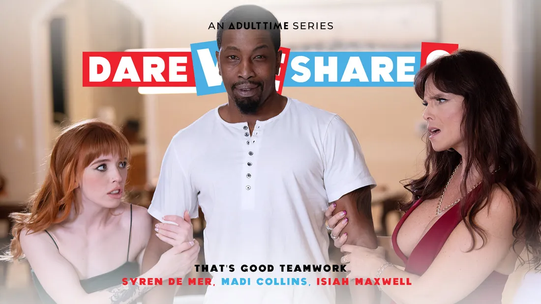 AdultTime DareWeShare Syren De Mer & Isiah Maxwell & Madi Collins – That’s Good Teamwork <i class="fas fa-video"></i>