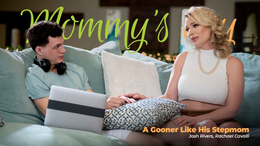 AdultTime MommysBoy Rachael Cavalli & Josh Rivers – A Gooner Like His Stepmom <i class="fas fa-video"></i>