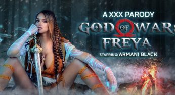 VRConk Armani Black – God of War: Freya (A XXX Parody) <i class="fas fa-vr-cardboard"></i>
