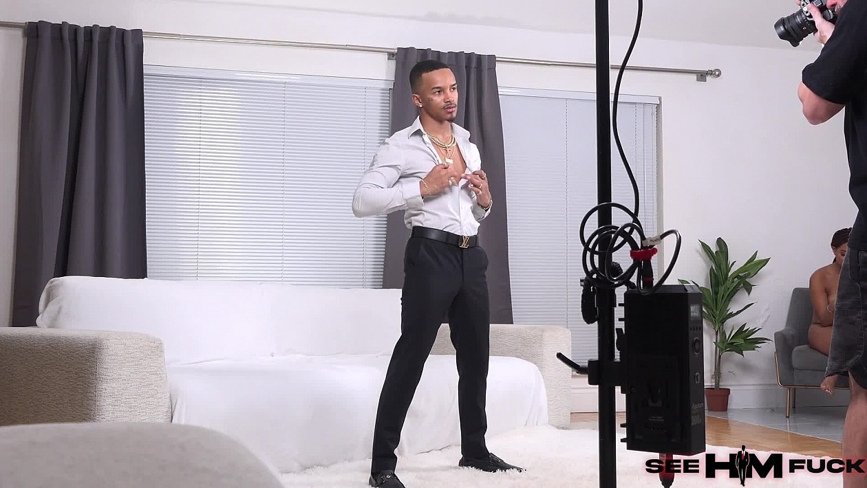SeeHimFuck Addis Fouche & Papi Versace X – BTS from See Papi Versace X Fuck