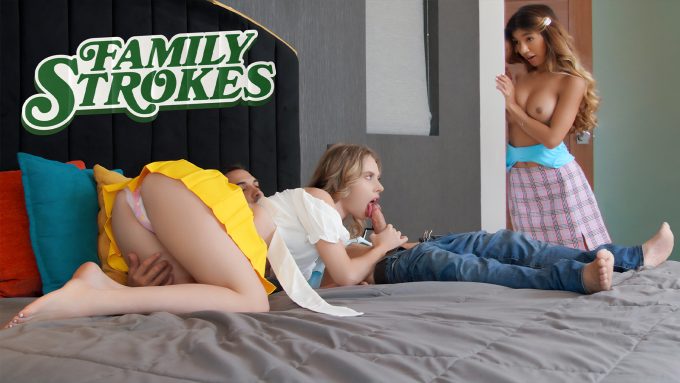 FamilyStrokes Anya Olsen, Clara Trinity – My BFF’s Secret Plan