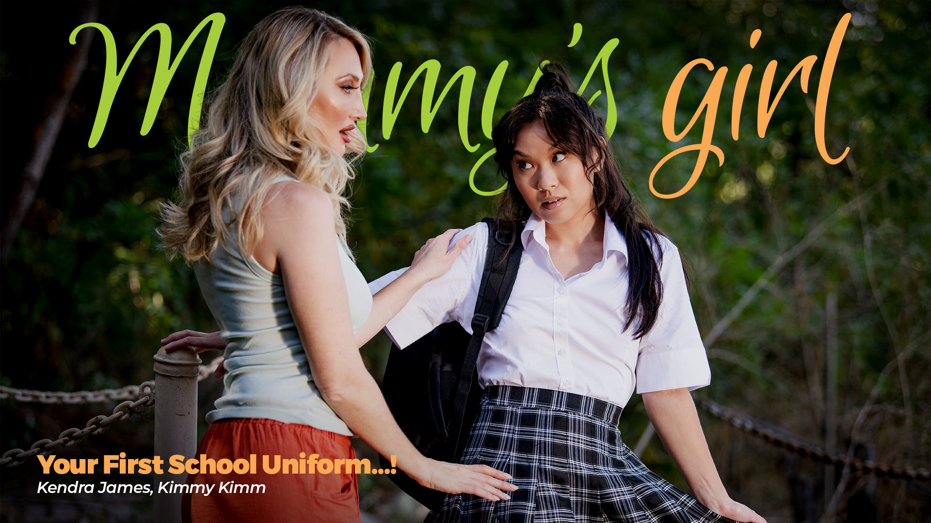 AdultTime MommysGirl Kendra James, Kimmy Kimm – Your First School Uniform…!