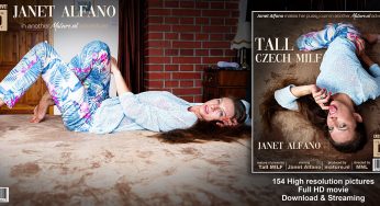 MatureNL Janet Alfano – Tall Czech MILF