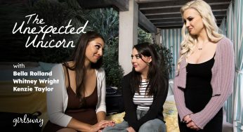 GirlsWay Kenzie Taylor, Whitney Wright, Bella Rolland – The Unexpected Unicorn