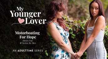 AdultTime MyYoungerLover Syren De Mer, Alexis Tae – Motorboating For Hope