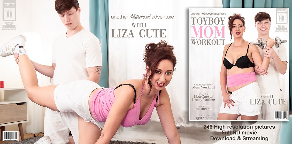 MatureNL Liza Cute, Lenny Yankee – Toyboy Mom Workout