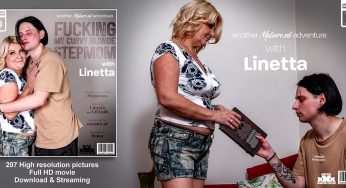 MatureNL Linetta, Lil Endi – Fucking My Curvy Blonde Stepmom