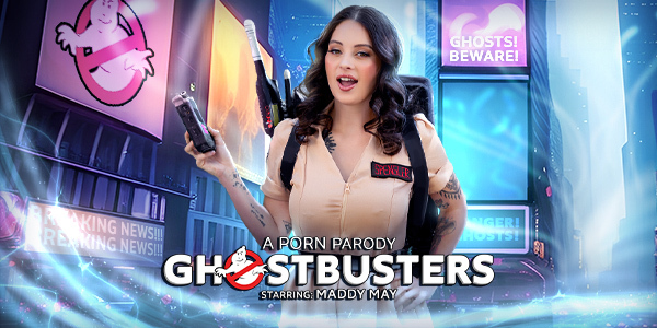 VRConk Maddy May – Ghostbusters A Porn Parody